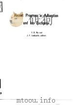 American Institute of Chemical Engineers.Recent progress in adsorption and ion exchange 1987. PDF电子版封面