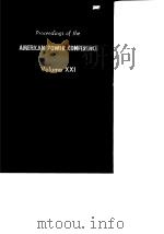 American Power Conference.Proceedings.Vol.21.1959. PDF电子版封面
