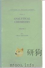 Analytical chemistry.Vol.2.1961. PDF电子版封面
