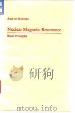 Atta-ur-Rahman.Nuclear magnetic resonance:basic principles.1986. PDF电子版封面