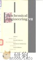 Biochemical engineering VII.1992. PDF电子版封面