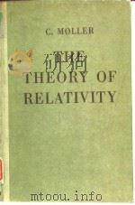 C.MQLLER THE THEORY OF RELATIVITY PDF电子版封面