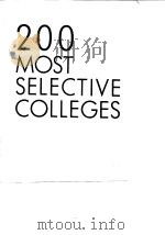 College Research Group of Concord.200 most selective colleges.1991. PDF电子版封面