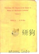 Council of Mining and Metallurgical Institutions Congress. Proceedings; v.2. 1982.     PDF电子版封面     