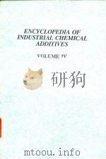 Encyclopedia of industrial chemical additives;v.4.1987.（ PDF版）