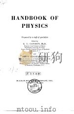 HANDBOOK OF PHYSICS Part 1·Mathematics PDF电子版封面