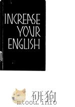 INCREASE YOUR ENGLISH PDF电子版封面