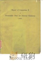 Inernational Commission on Radiological Protection.Radiation protection;recommendations.Report of Co PDF电子版封面