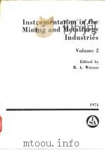 Instrument Society of America.Instrumentation in the mining and metallurgy.v.2.1974. PDF电子版封面