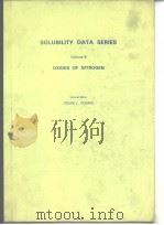 Int.Union of Pure & Applied chem.Oxides of nitrogen.(Solubility data series.v.8)1981 PDF电子版封面