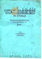 International Conference on Current Solutions to Hydrogen Problems in Steels.Current solutions to Hh PDF电子版封面