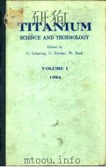 International Conference on Titanium Congress-CenterTitanium:science and technology:proceedings;v.1. PDF电子版封面
