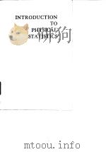 Introduction to Physical Statistics     PDF电子版封面     