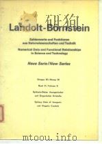 Landolt-Bornstein Band 8/Volume 8 PDF电子版封面
