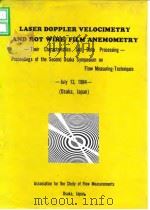 Laser doppler velocimetry and hot wire/film anemometry-Their cheracteristics and data processing-.19     PDF电子版封面     