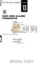Metallurgical Society Conferences.v.13.1961. PDF电子版封面