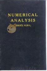 Numerical Analysis Zdenek Kopal 1961. PDF电子版封面