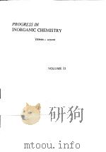 Progress in inorganic chemistry;v.33.1985. PDF电子版封面