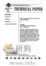 Society of Manufacturing Engineers. Selected papers from the SME Conference.v.6.1971. PDF电子版封面