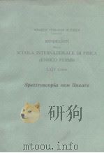SOCIETA‘ITALIANA DI FISICA RENDICONTI DELLA SCUOLA INTERNAZIONALE DI FISICA《ENRICO FERMI》LXIV CORSO     PDF电子版封面     