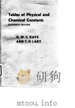 Tables of Physical and Chemical Constants and Some Mathematical Functions PDF电子版封面