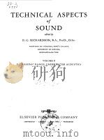 TECHNICAL ASPECTS OF SOUND PDF电子版封面