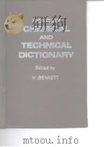 Third Enlarged Edition CONCLSE CHEMICAL AND TECHNICAL DICTIONARY     PDF电子版封面     