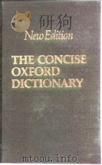 The concise Oxford diction-ary of current English.1976.     PDF电子版封面     