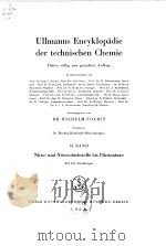 Ullmanns Fritz.Encyklopadie der tech-nischen chemie.Band 13.1962. PDF电子版封面