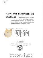 Ledgerwood CONTROL ENGINEERING MANUAL PDF电子版封面
