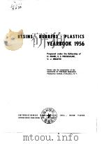 RESINS·RUBBEVS·PLASTICS YEARBOOK 1956 PDF电子版封面