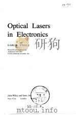 Optical lasers in electron-ics.     PDF电子版封面     