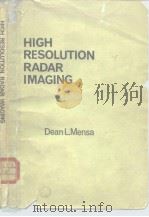 HIGH RESOLUTION PADAR IMAGING PDF电子版封面 Dean L.Mensa