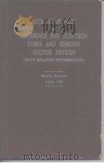 ASTM STANDARDS on MATERIALS FOR ELECTRON TUBES AND SEMICONDUCTOR DEVICES (WITH RELATED INFORMATION)     PDF电子版封面     