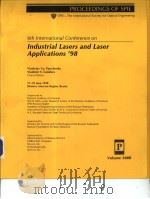 Ineustrial Lasers and Laser Applicartions'98（ PDF版）