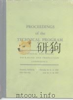PROCEEDINGS of the TECHNICAL PROGRAM: NATIONAL ELECTRONIC PACKAGING AND PRODUCTION CONFERENCE PDF电子版封面