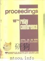 Papers 18th relay conterence PDF电子版封面
