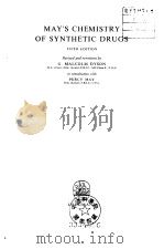 MAY'S chemistry of synthetic drugs PDF电子版封面 L.LIEBERT