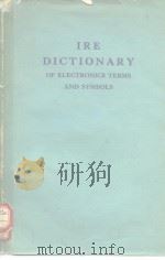 IRE DICTIONARY     PDF电子版封面     