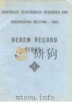 NEREM record PDF电子版封面