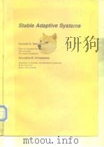 Stable Adaptive Systems     PDF电子版封面     
