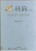 AIAA 15th aerospace sciences meeting.vol.1. 1977 PDF电子版封面