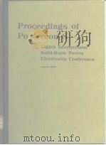 PROCEEDINGS of Powercon 8 PDF电子版封面