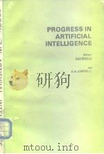 PROGRESS IN ARTIFICAL INTELLIGENCE（ PDF版）