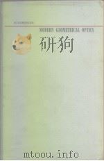 Modern Geometrical Optics Herzberer Max     PDF电子版封面     