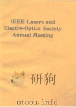 IEEE Laser and Electro-opticsociety annual meeting PDF电子版封面 0879425520