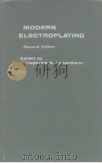 MODERN ELECTROPLATING     PDF电子版封面     