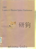 1989 Lasers & Electro-Optics Conference     PDF电子版封面     