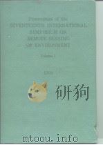 Proceedings of the SEVENTEENTH INTERNATIONAL SYMPOSIUM ON REMOTE SENSING OF ENVIRONMENT Volume 1-3 1（ PDF版）