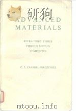 ADVANCED MATERIALS     PDF电子版封面    C.Z.CARROLL-PORCZYNSKI 